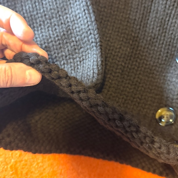 Zara chocolate brown oversized touch of wool chunky jacket made in EU NWT - Picture 6 of 13